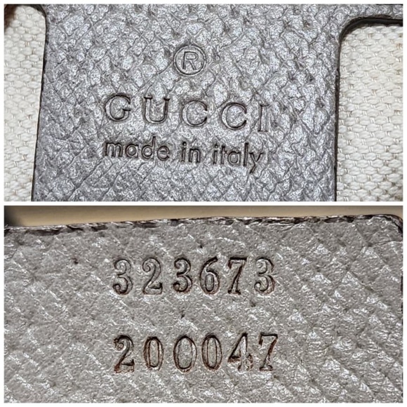 Authentic Gucci Beige/Grey GG Canvas Bree Original Shoulder Bag - Picture 14 of 16